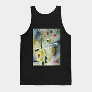 Art Acrylic artwork abstract Symbolic Tank Top